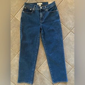 NWT Madewell Women’s Petite Perfect Vintage Straight Jean